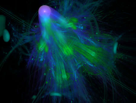 Imaginatory fractal abstract background Imageの写真素材