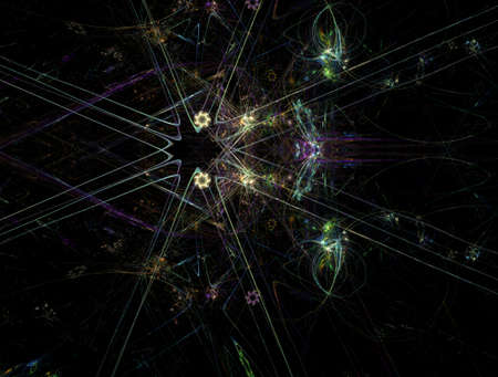 Imaginatory fractal abstract background Image
