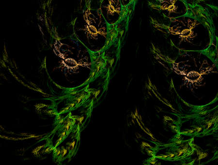 Imaginatory fractal abstract background Imageの写真素材