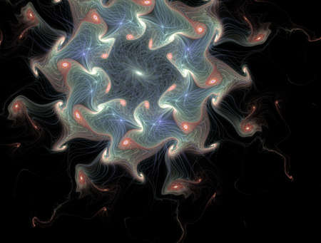 Imaginatory fractal abstract background Image