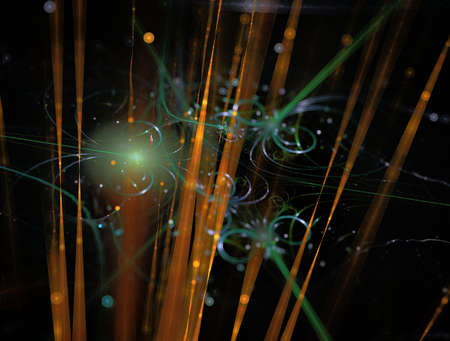 Imaginatory fractal abstract background Image