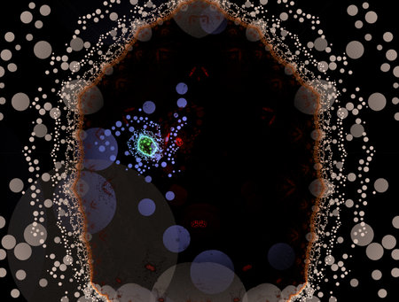 Imaginatory fractal abstract background Image