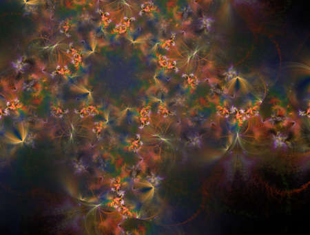 Imaginatory fractal abstract background Image