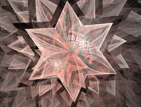 Imaginatory fractal abstract background Imageの写真素材