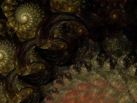 Imaginatory fractal abstract background Image