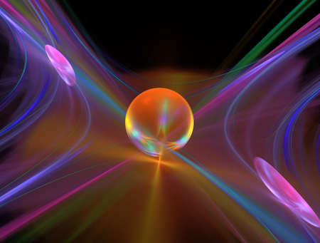Imaginatory fractal abstract background Image