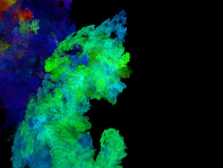 Imaginatory fractal abstract background Image