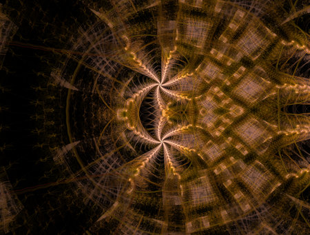 Imaginatory fractal abstract background Imageの写真素材