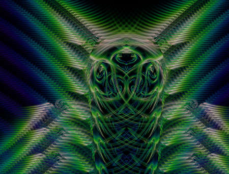 Imaginatory fractal abstract background Imageの写真素材