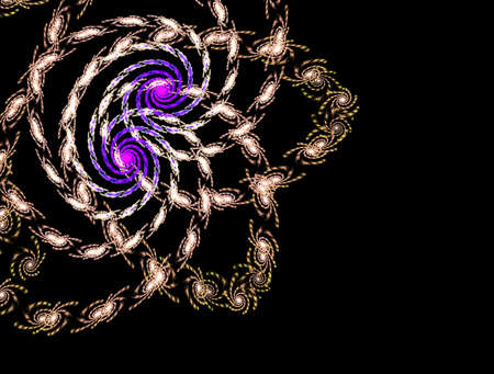Imaginatory fractal abstract background Image