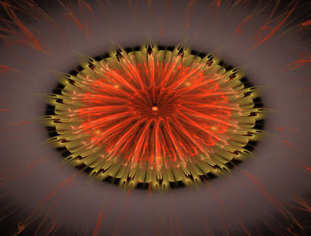 Imaginatory fractal abstract background Image