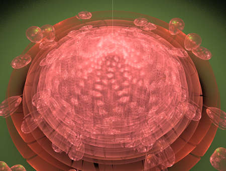 Imaginatory fractal abstract background Image