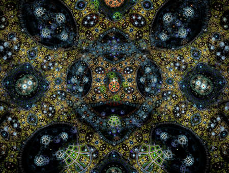 Imaginatory fractal abstract background Image