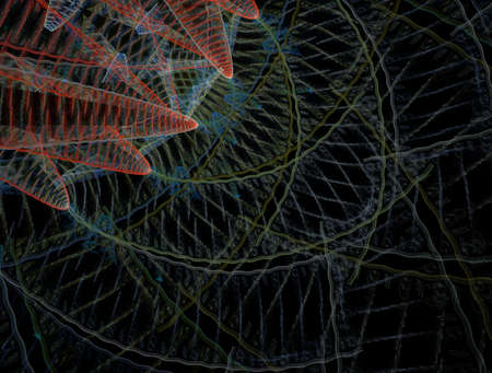 Imaginatory fractal abstract background Image
