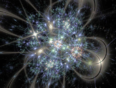 Imaginatory fractal abstract background Image