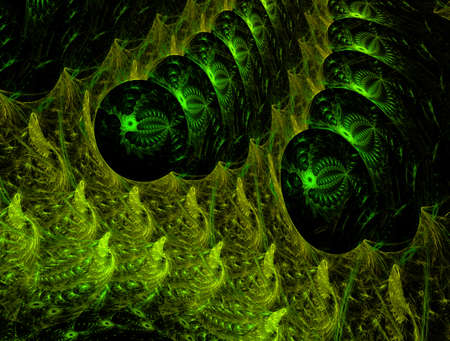 Imaginatory fractal abstract background Imageの写真素材
