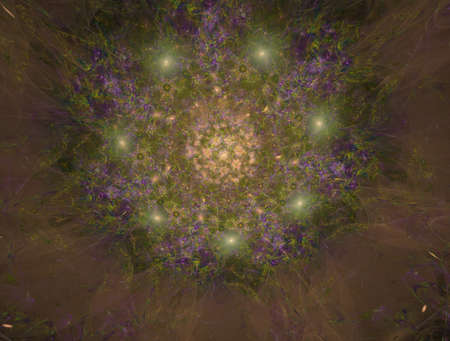 Imaginatory fractal abstract background Image