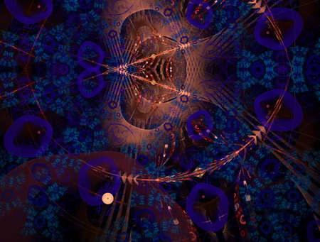 Imaginatory fractal abstract background Image