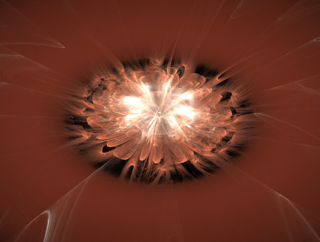 Imaginatory fractal abstract background Imageの写真素材