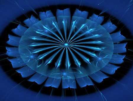 Imaginatory fractal abstract background Imageの写真素材