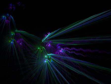 Imaginatory fractal abstract background Image