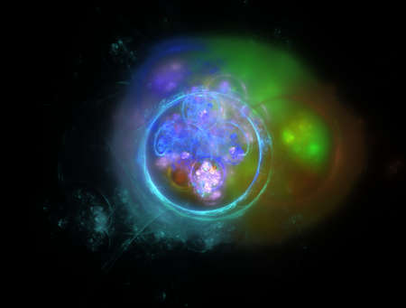 Imaginatory fractal abstract background Image