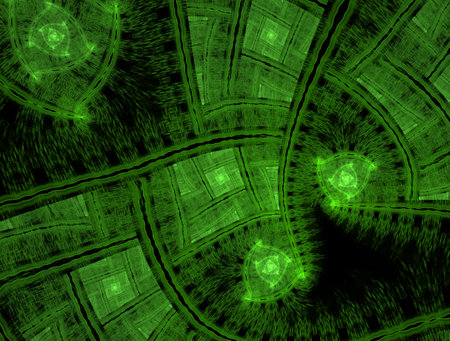 Imaginatory fractal abstract background Imageの写真素材