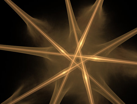 Imaginatory fractal abstract background Imageの写真素材