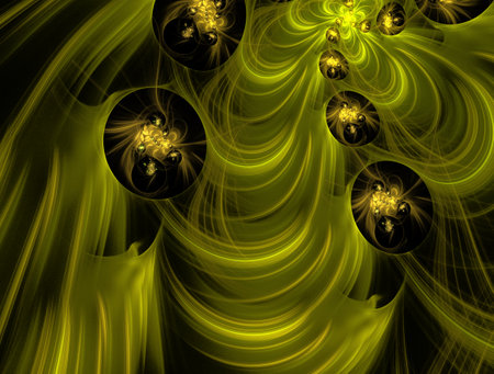 Imaginatory fractal abstract background Imageの写真素材