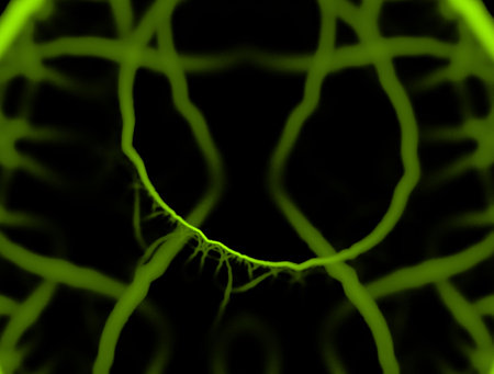 Imaginatory fractal abstract background Imageの写真素材