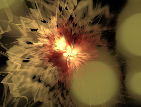 Imaginatory fractal abstract background Image
