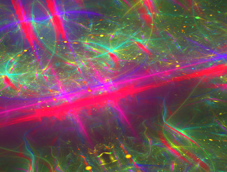 Imaginatory fractal abstract background Image