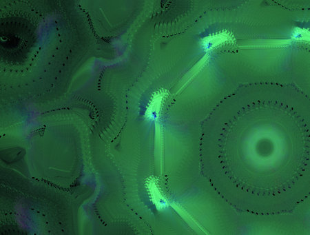 Imaginatory fractal abstract background Image