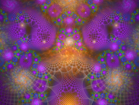 Imaginatory fractal abstract background Image