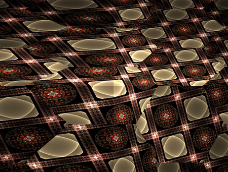 Imaginatory fractal abstract background Imageの写真素材