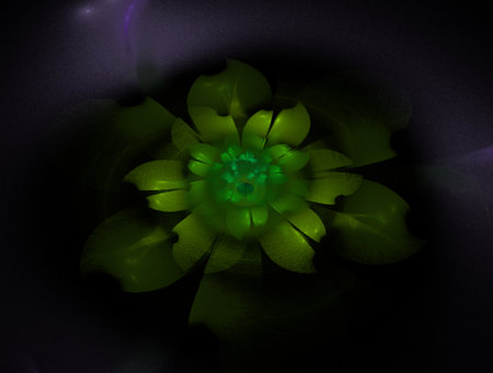 Imaginatory fractal abstract background Imageの写真素材