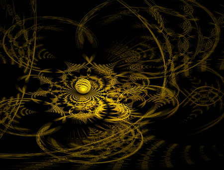 Imaginatory fractal abstract background Imageの写真素材