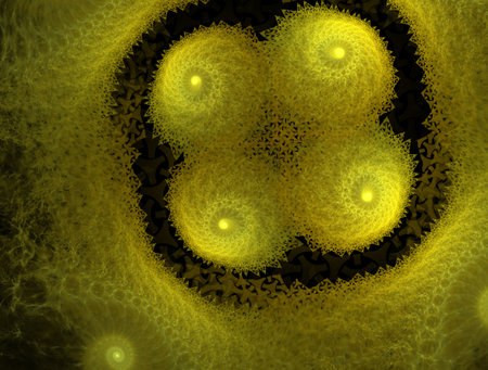 Imaginatory fractal abstract background Imageの写真素材