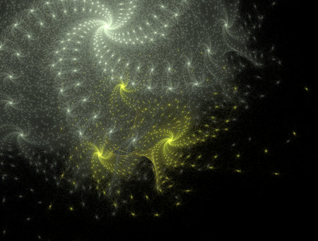 Imaginatory fractal abstract background Imageの写真素材