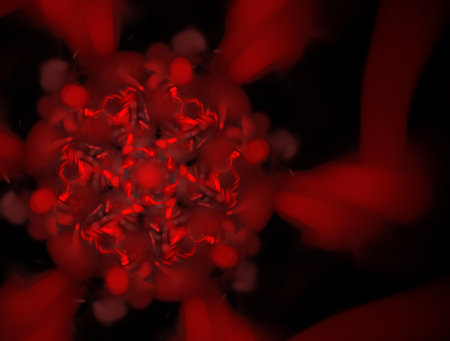 Imaginatory fractal abstract background Imageの写真素材