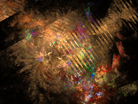 Imaginatory fractal abstract background Imageの写真素材