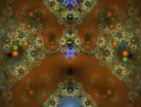 Imaginatory fractal abstract background Image