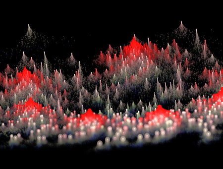 Imaginatory fractal abstract background Image