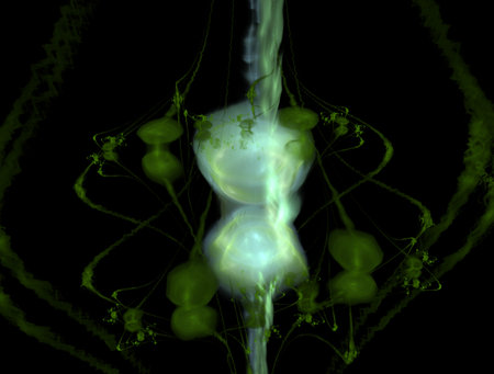 Imaginatory fractal abstract background Image