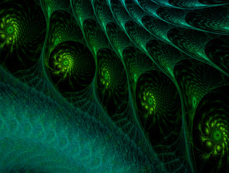 Imaginatory fractal abstract background Imageの写真素材