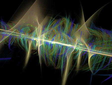 Imaginatory fractal abstract background Image