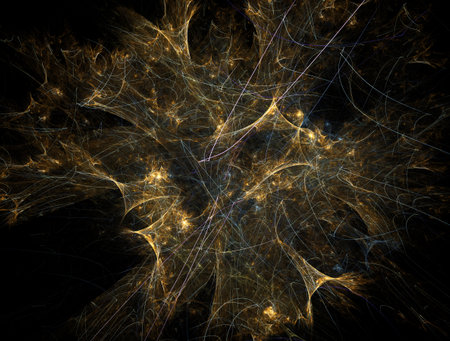 Imaginatory fractal abstract background Imageの写真素材