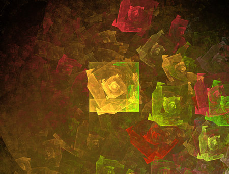 Imaginatory fractal abstract background Imageの写真素材