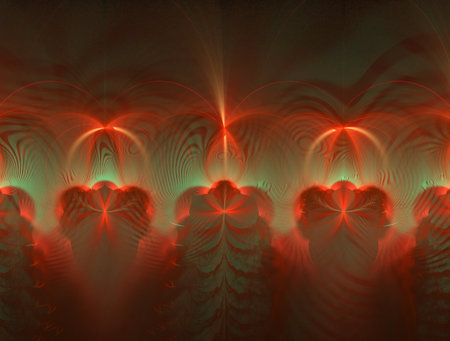 Imaginatory fractal abstract background Imageの写真素材