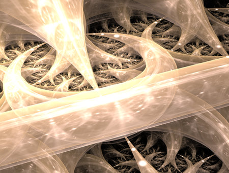 Imaginatory fractal abstract background Imageの写真素材